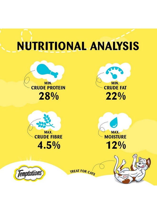Temptations Adult Cat Treat, Chunk Tempting Tuna Flavour -85 Gram - Image 4