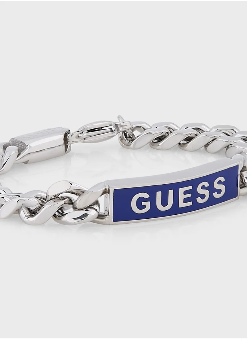 GUESS Juxb03002Jwstjbs Simple Enamel Bracelet