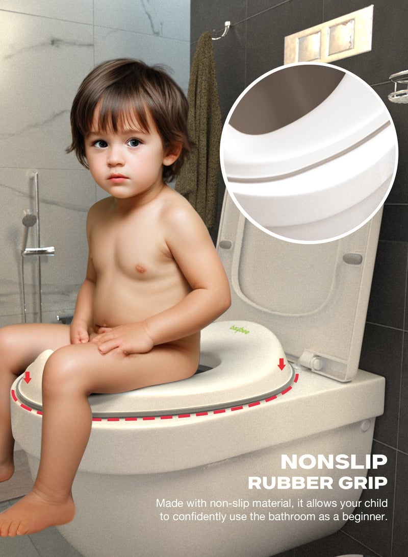 Baybee Citrea Potty Training Seat for Kids, Portable Potty Seat Chair for Baby Western Toilet Trainer Seat with Anti Slip Strip, Kids Toilet Seat for New Born Babies 1 to 5 Years Boys Girls - Image 5
