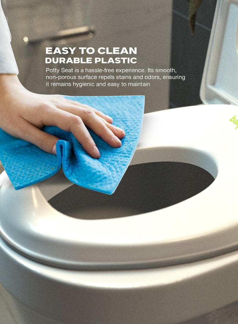 Baybee Citrea Potty Training Seat for Kids, Portable Potty Seat Chair for Baby Western Toilet Trainer Seat with Anti Slip Strip, Kids Toilet Seat for New Born Babies 1 to 5 Years Boys Girls - Image 4