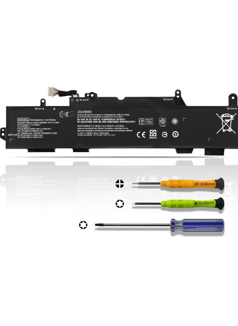 50WH SS03XL Battery HP EliteBook 730 735 740 745 830 840 846 G5, Elite G6 MT44 MT45 Mobile Thin Client ZBook4U G5 G6 HSTNN-LB8 G-IB8C HSN-I12C-I13C-4, 11.55V
