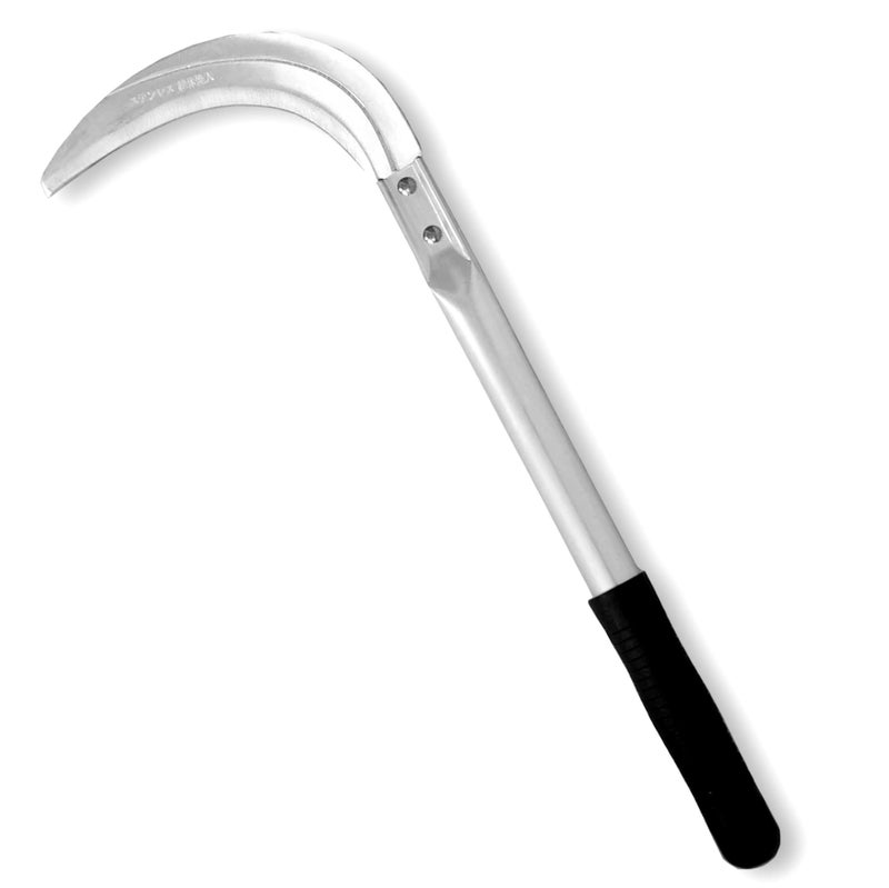 GardenHelper Weeding Sickle Light 4.7" Japanese Stainless Steel Blade, Made in Japan, Garden Weeder Grass Sickle Tool - Image 1