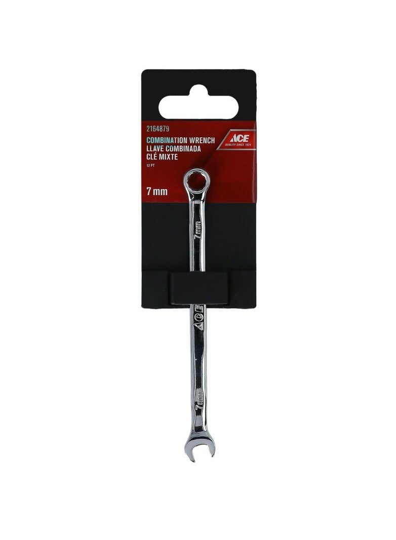 ACE Combination Wrench Silver 7mm