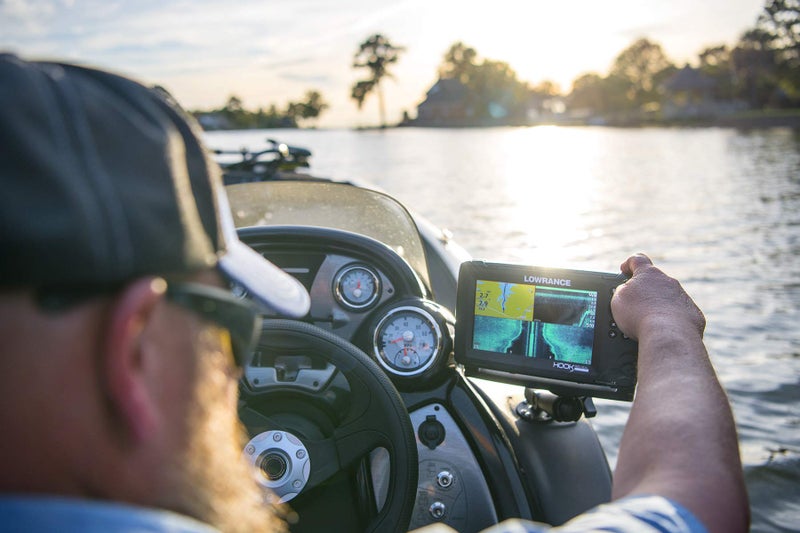 LOWRANCE مكتشفات الأسماك Lowrance HOOK Reveal بحجم 5 بوصات مع جهاز الإرسال - Image 4