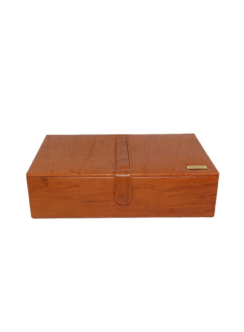 LAVERI LEATHER Laveri Genuine Leather Designer New Collection 05 Watch Case And Jewellery Box - Image 2