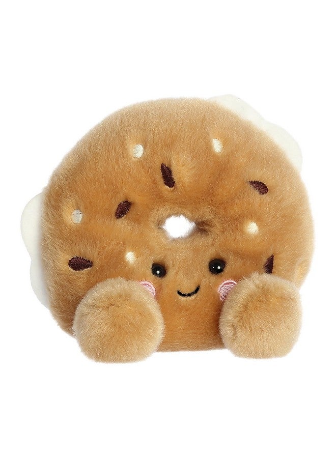 Aurora® Adorable Palm Pals™ Tony Everything Bagel™ Stuffed Animal - Fun Collectible Plush for Kids and Adult Collectors - Perfect for Decorating Rooms and Birthday Gifts - Brown 5 Inches - Image 1