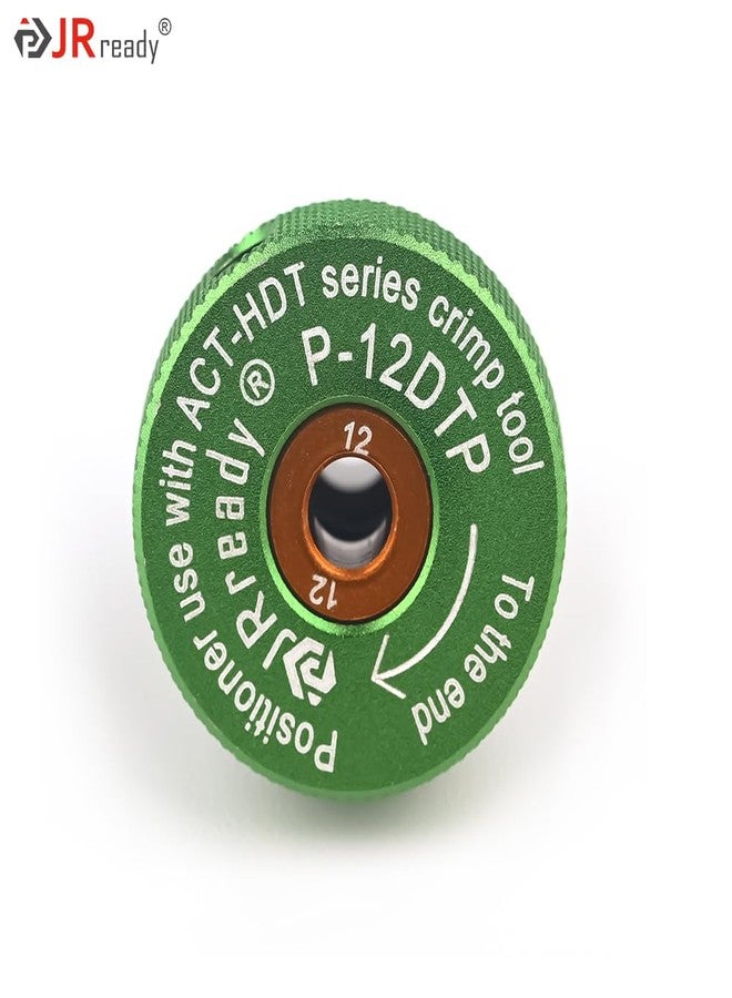 JRready موضع JRready P-12DTP لأداة تجعيد ACT-HDT جهات اتصال تجعيد مناسبة لجهات الاتصال الصلبة من سلسلة DTP&Amphenol ATM رقم 12 الألمانية - Image 5