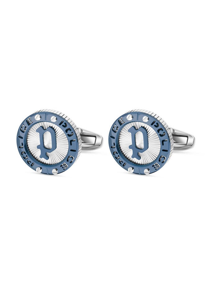 POLICE - Cufflinks For Men in Silver - Image 1