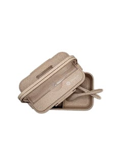 BBstore BBstore Lunch Boxes with 3 Compartments and cutlery Leakage Proof Container with Holding Handle 
