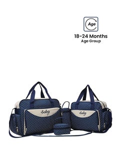 4-Piece Multifunctional Baby Traveling Diaper Bag Set, 100% Polyester - Dark Blue - pzsku/ZED99CBEA99D0B9177F00Z/45/_/1724059064/1e23a0a3-9735-4bb8-b117-054261dcdfb7