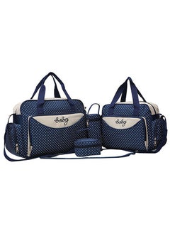 4-Piece Multifunctional Baby Traveling Diaper Bag Set, 100% Polyester - Dark Blue - pzsku/ZED99CBEA99D0B9177F00Z/45/_/1730965223/7fb851c8-8277-49b7-b85d-92759915cd01