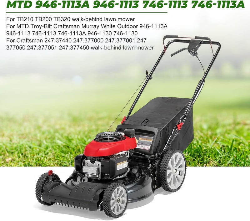 Dalom 946-1113A Blade Control Cable for MTD 746-1113A Troy-Bilt TB210 TB200 TB320 Walk-Behind Lawn Mower 51-1/4-inch Cable / 37-3/4-inch Conduit Craftsman 247.37440 247.377000 946-1113 Brake Cable - Image 5