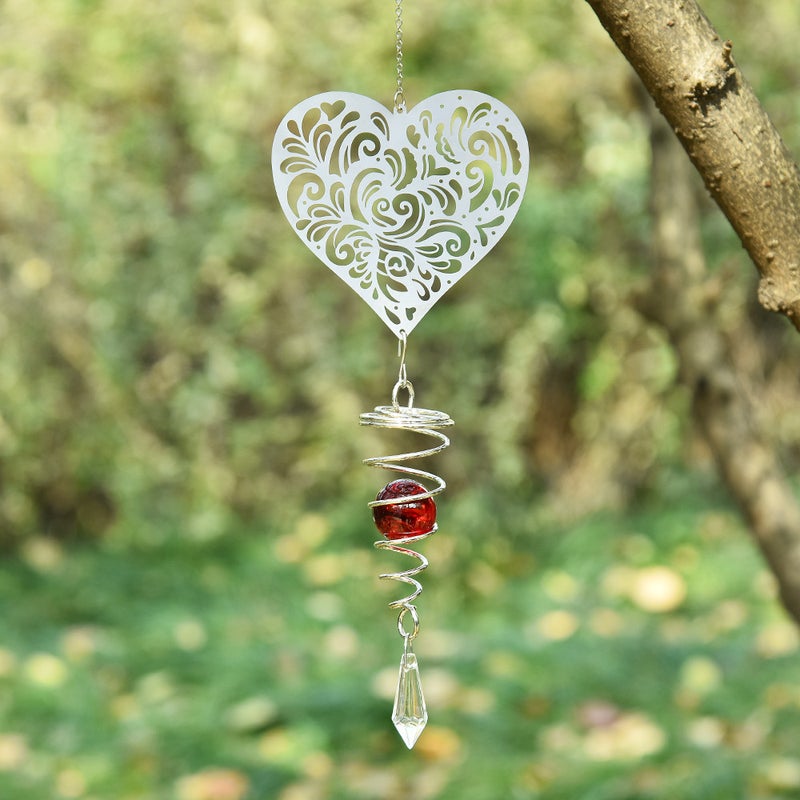 Sun Catcher Southeast Asia Metal Wind Bell Rotary Diy Accessories Crystal Ball Wind Bell Sun Catcher - Image 4