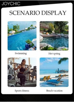 Joychic Microfiber Lightweight Beach Towel 150*70cm Quick Dry Towel for Swimmers Sand Proof Beach Absorbent Towel for Travel Swim Yoga  - Image 3