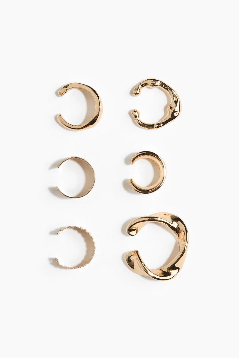 H&M 6-pack ear cuffs