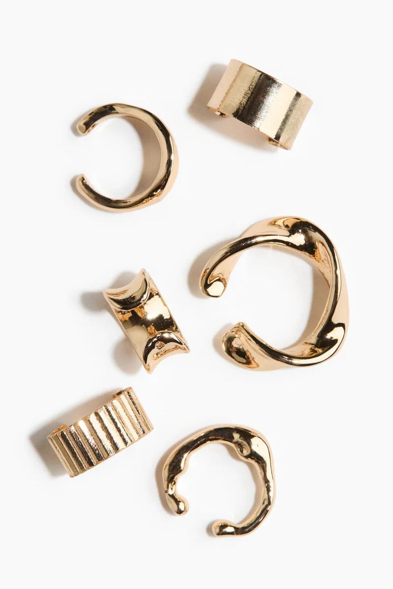 H&M 6-pack ear cuffs