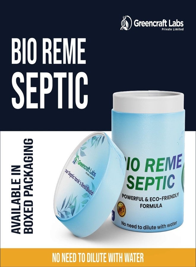 Bio Reme Septic Tank Cleaning Powder 500 Gms with Active Bacteria Formula for Odour Control, Eco Friendly Septic Care Treatment for Low Maintenance Household and Commercial Systems - Image 3