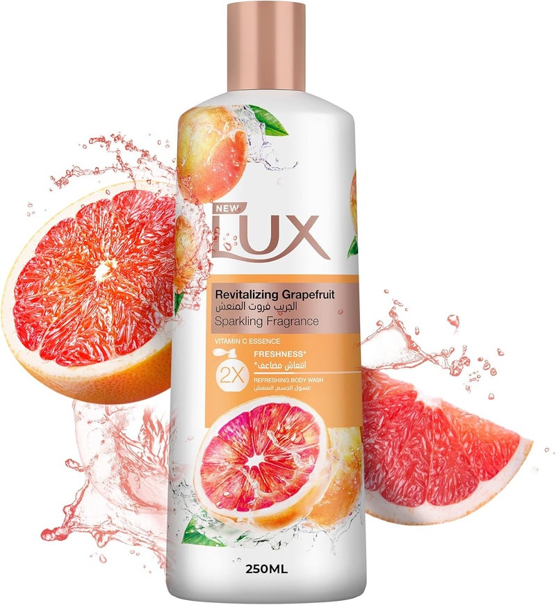 Lux Revitalizing Grapefruit Body Wash with Vitamin C Essence - Image 1
