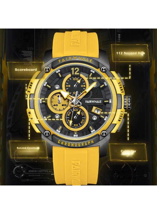 Fairwhale Mechanical Wind Watch For Men, Students, Exams, Swiss Quality, Waterproof, Sports, Domestic Watch 4360 - Image 2