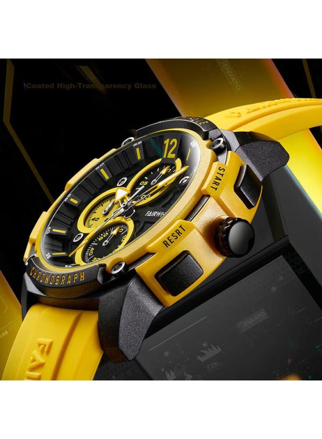Fairwhale Mechanical Wind Watch For Men, Students, Exams, Swiss Quality, Waterproof, Sports, Domestic Watch 4360 - Image 3