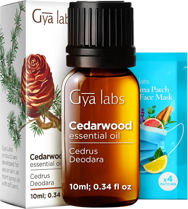 Cedarwood Essential Oil for Hair and Diffuser - Cedarwood Essential Oil for Hair, Aromatherapy and Skin (10ml) - Image 1