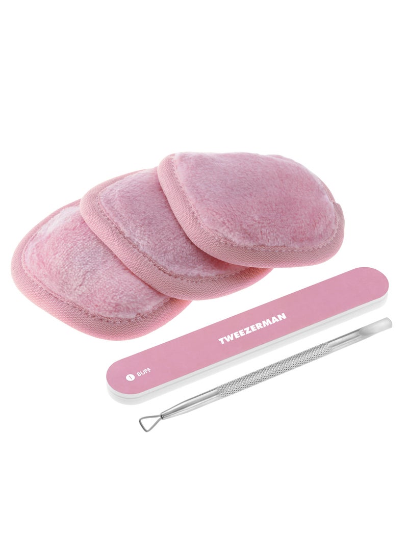 Tweezerman Tweezerman Exclusive Tea Rose Polish Removal Kit 