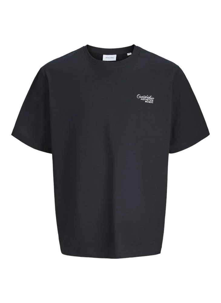 جاك اند جونز Crew Neck Loose Fit T-Shirt