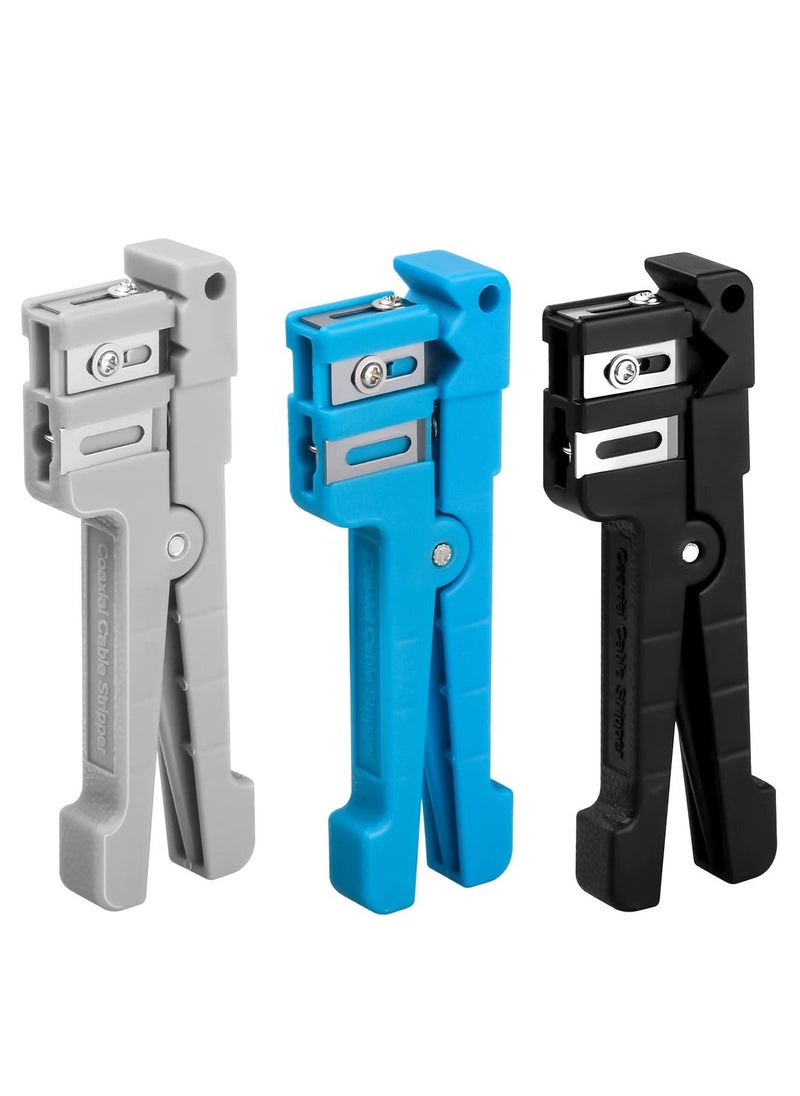 Y&D Fiber Optic Jacket Stripper, 3 Models Cutter Tool 45-162 & 45-163 45-165 Coax Cable Stripper Optical Buffer Tube Coaxial Crimper Universal Wire  - Image 1