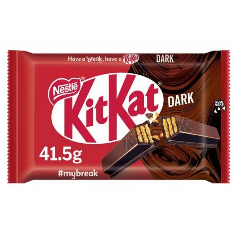 Nestle Kitkat 4 Finger Dark Chocolate Bar- 41.5gms