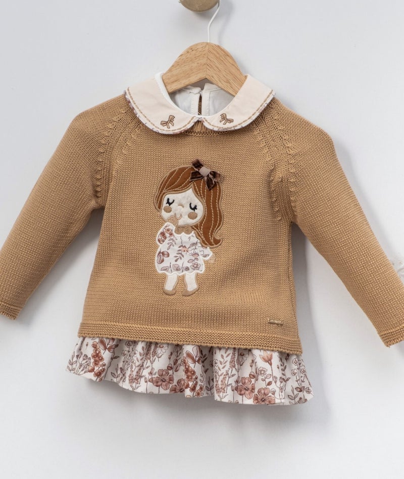 Top Teens Girls' dress, sizes 6 to 36 months, 4018 - Image 3