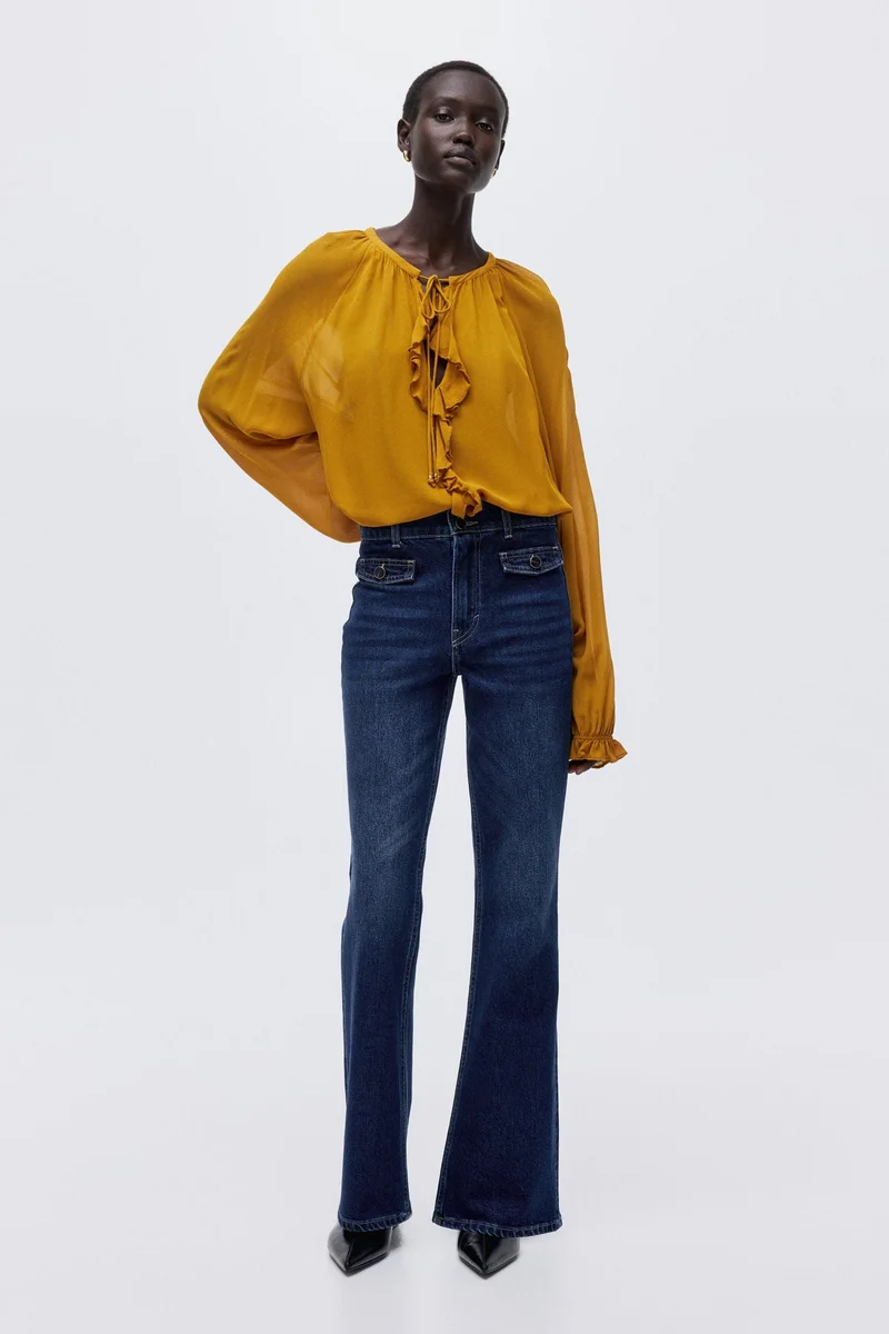 H&M Flared High Jeans