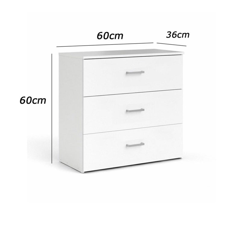 فرنتشر ستور وحدة ادراج مودرن ام دى اف - ارتفاع 60 سم - عرض 60 سم - عمق 36 سم ، من فرنتشر ستور. - Image 4