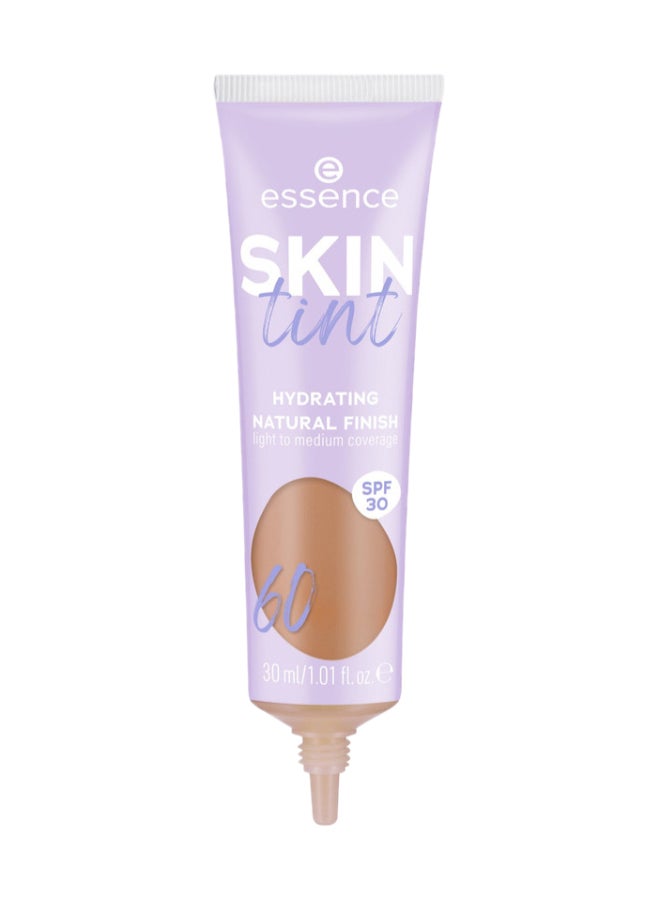 Essence SKIN Tint No.60 | Lightweight Hydrating Face Tint | Light to Medium Coverage | SPF30 Sun Protection | Vegan with Aloe Vera & Hyaluronic Acid | Natural Radiant Finish for All Skin Types | 30 ml Beige - Image 2
