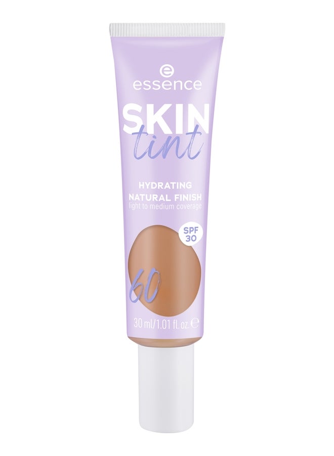 Essence SKIN Tint No.60 | Lightweight Hydrating Face Tint | Light to Medium Coverage | SPF30 Sun Protection | Vegan with Aloe Vera & Hyaluronic Acid | Natural Radiant Finish for All Skin Types | 30 ml Beige - Image 1