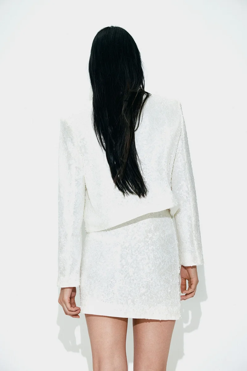 H&M Sequined Blouse