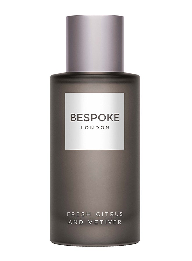 BESPOKE LONDON BESPOKE London Perfume For Men Fresh Citrus & Vetiver Eau De Parfum | 100ml | Invigorating & Earthy Scent | Long-Lasting, Refreshing Fragrance | Perfect for Daily Wear & Special Occasions  - Image 1