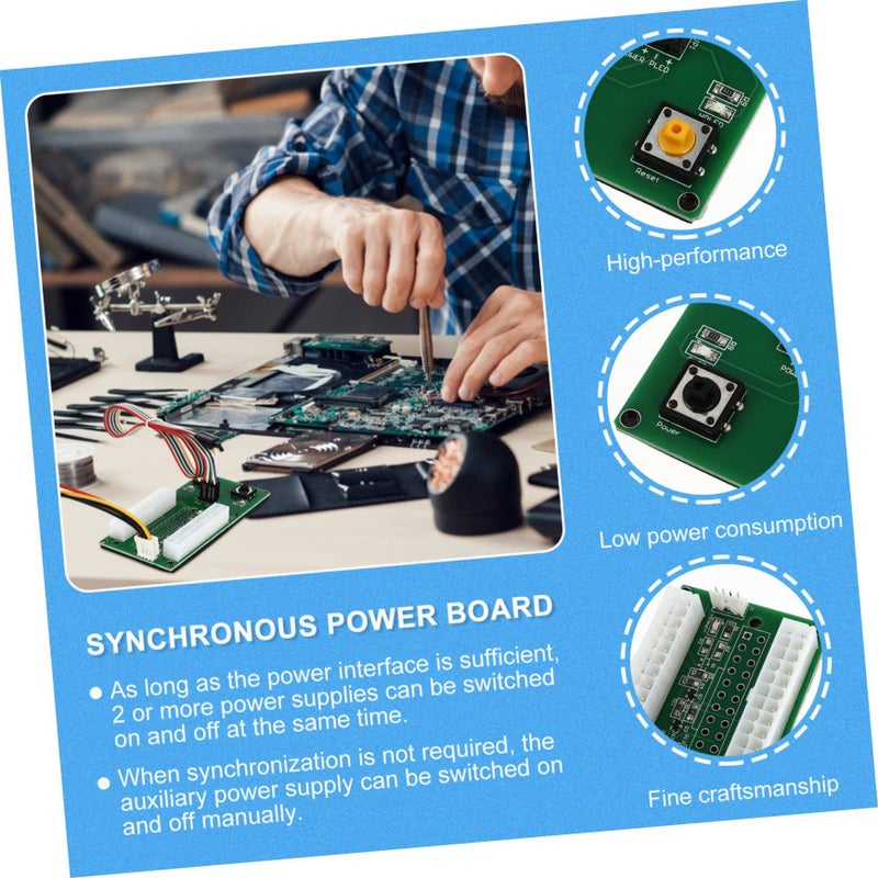 Power Toggle Boot Card Synchronous Extender Cable 24pin Connector - Image 4
