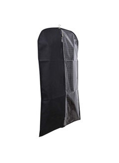 Kuber Industries Kuber Industries Half Transparent Blazer Cover|Suit covers with zip for Men, Women|Cloth Organizer for Wardrobe|Transparent Window & Premium Zipper|Pack of 12 (Black)  - Image 5