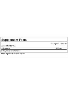 Andrew Lessman Theanine 200 mg - 60 Capsules - Promotes The Production of The Neurotransmitters Dopamine and Serotonin. Natural Calm & Relaxed Focus Without Drowsiness. Easy-to-Swallow Capsules.  - Image 2