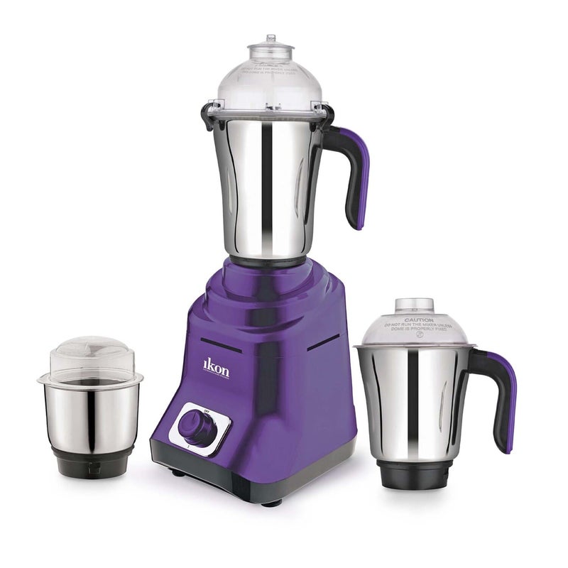 Ikon Mixer Grinder with 3 Jars, 550W, IKIN718