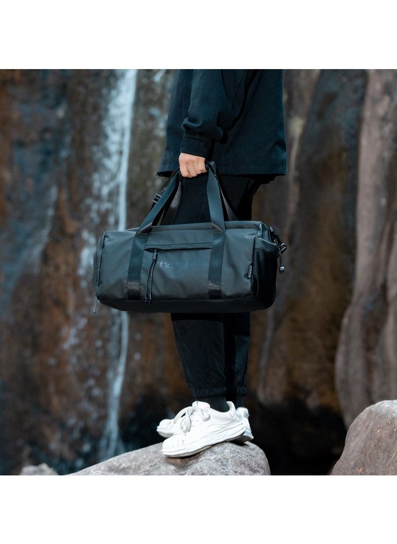 LX00537 Waterproof Anti-Theft Messenger Bag Duffel Bag Gym Bag, Black