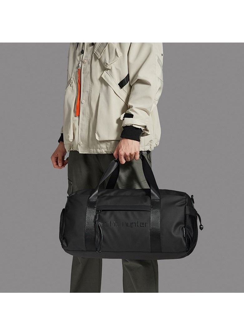 ARCTIC HUNTER LX00537 Waterproof Anti-Theft Messenger Bag Duffel Bag Gym Bag, Black  - Image 4
