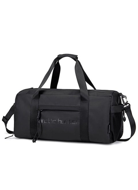LX00537 Waterproof Anti-Theft Messenger Bag Duffel Bag Gym Bag, Black