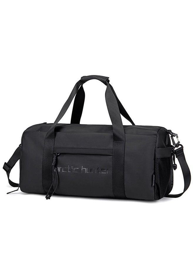 ARCTIC HUNTER LX00537 Waterproof Anti-Theft Messenger Bag Duffel Bag Gym Bag, Black  - Image 1
