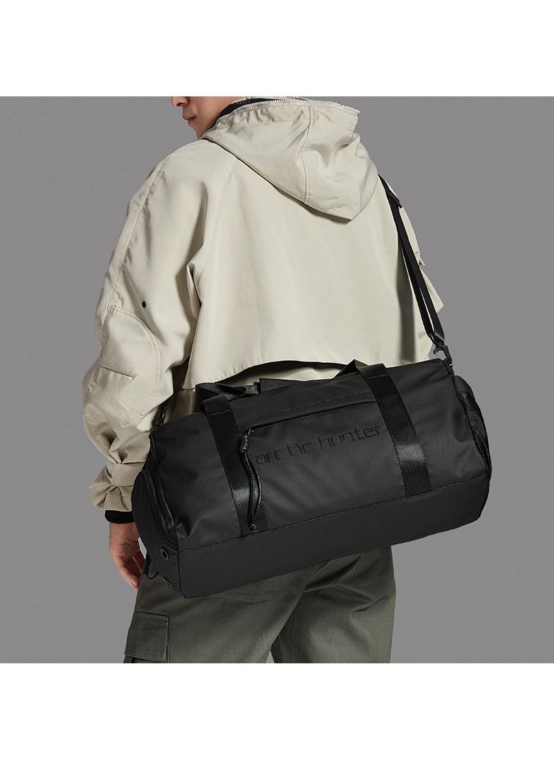 ARCTIC HUNTER LX00537 Waterproof Anti-Theft Messenger Bag Duffel Bag Gym Bag, Black  - Image 3