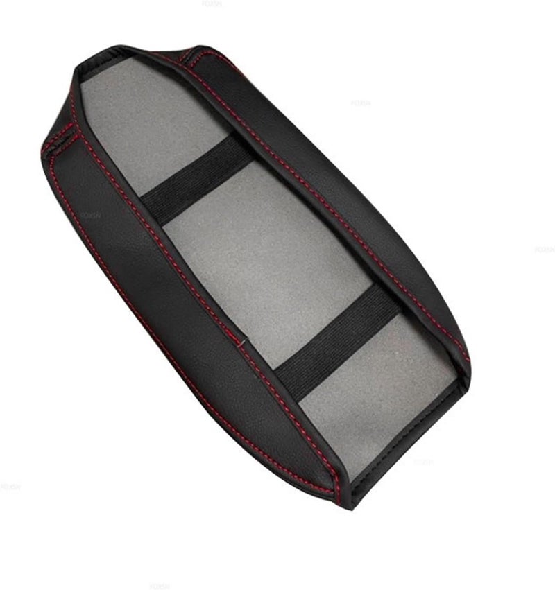QASULER Microfiber Leather Armrest Cover for Skoda Octavia - Image 2