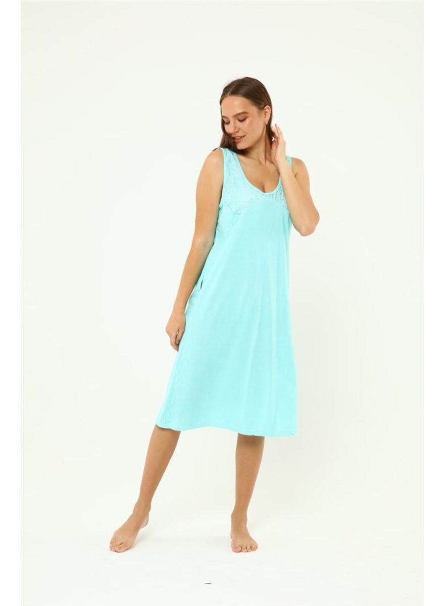 Seva Petticoat Colorful L Xl Xxl Xxxl Lace Strap Nightgown  - Image 3