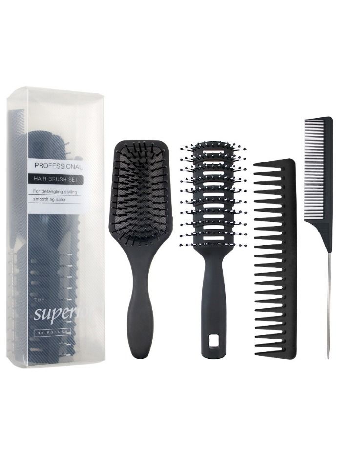 Super Hair Brush/Hair Scalp Massage Comb Set - Image 1