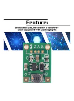 NIBEMINENT 1-5V to 5V 500mA Power Boost Converter Step Up Module Green  - Image 2