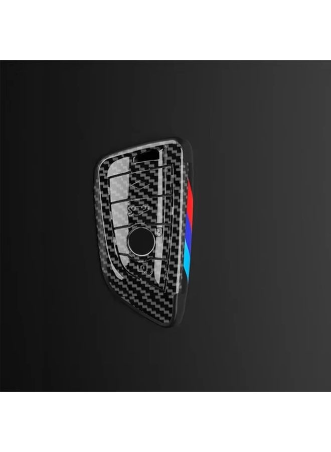 ABS Carbon Fiber Car Key Shell Case Protective Cover Key Fob Housing For F15 Type F10 F20 F22 F30 F32 F48 F16 F25 G30 G01 - Image 3